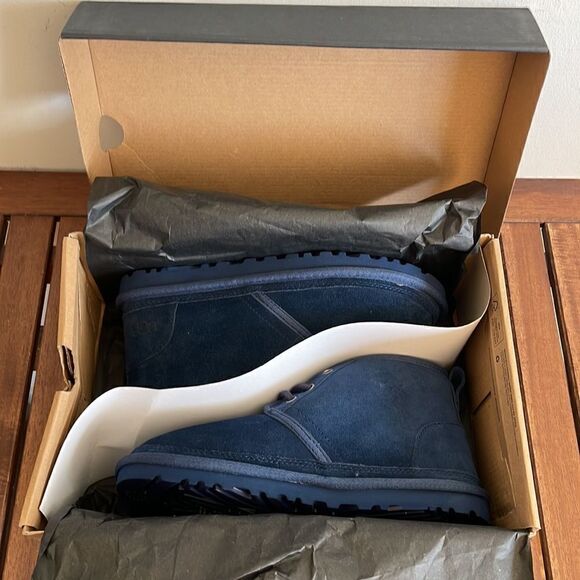 UGG Neumel Shoes Navy Women Size 6 - Picture 14 of 14
